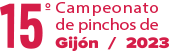 Logo 15 Campeonato de pinchos de Gijón 2023