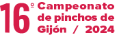 Logo 16 Campeonato de pinchos de Gijón 2024