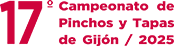 Logo 17 Campeonato de pinchos de Gijón 2025